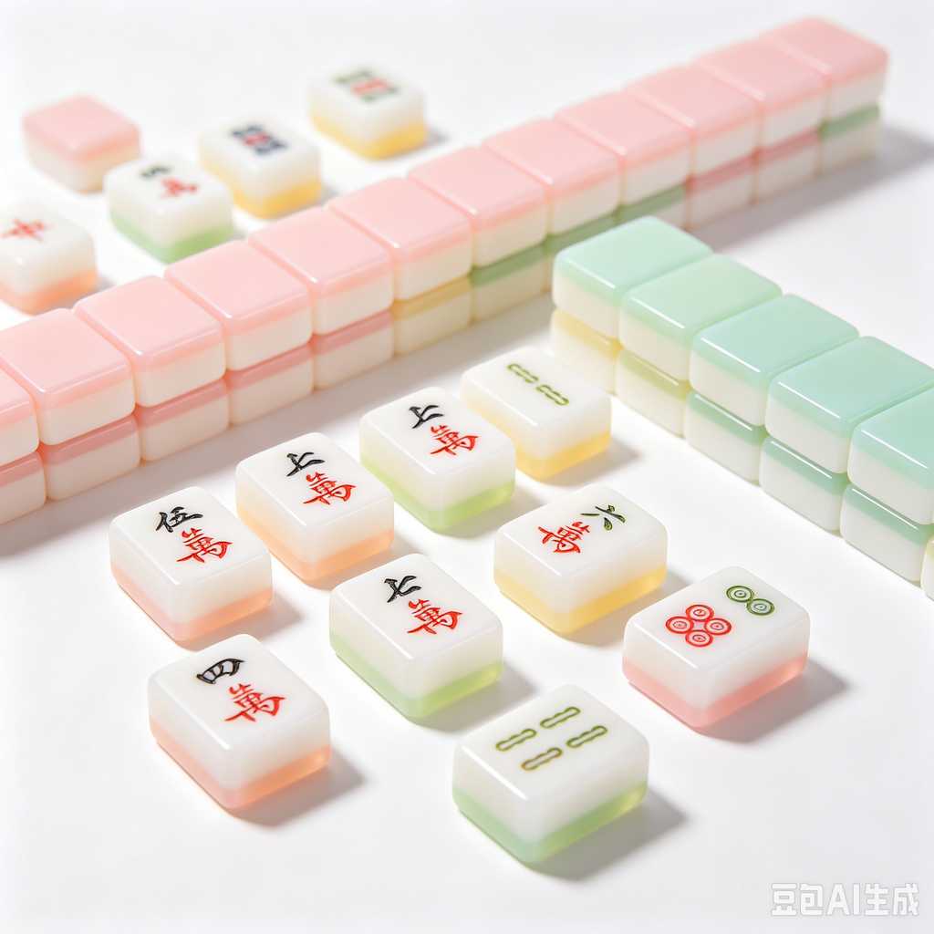custom pattern mahjong tiles
