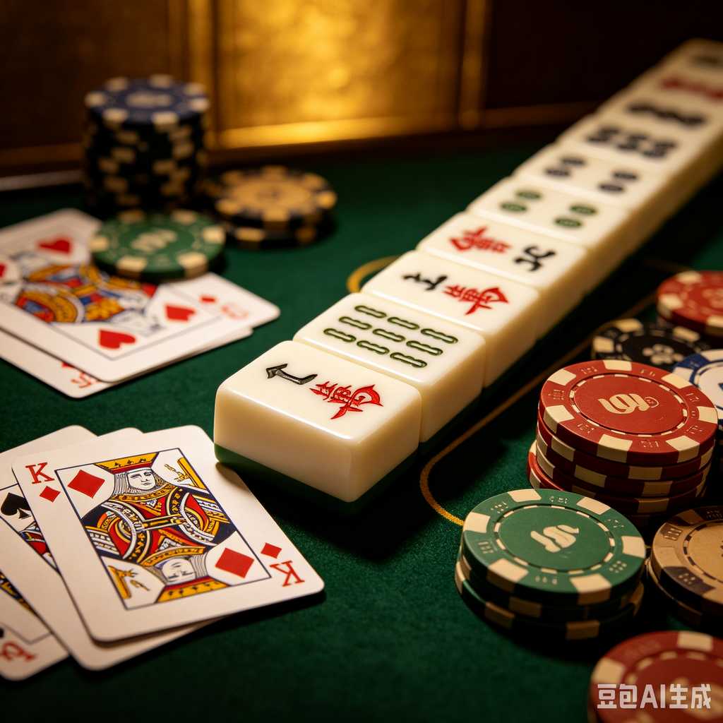 trendy color mahjong set