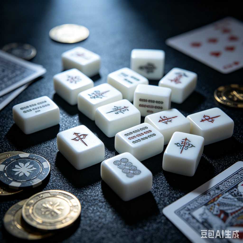 indoor leisure game mahjong set
